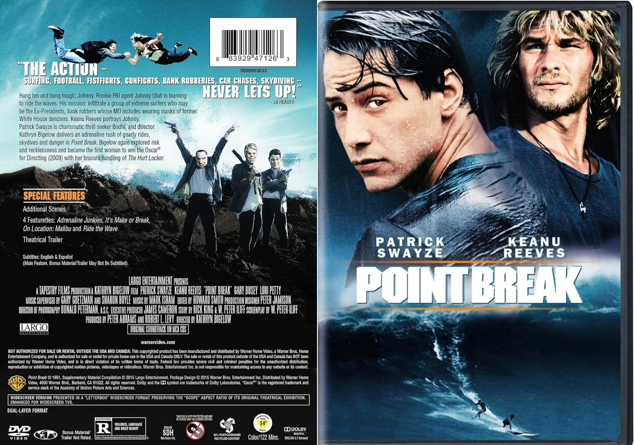 Point Break 1991 (2015 DVD) by TheDVDGuy03 on DeviantArt