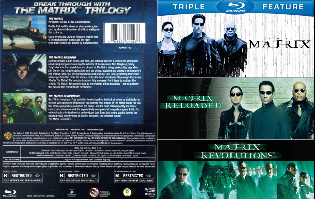Matrix Images Matrix Trilogy Blu-Ray by TheDVDGuy03 on DeviantArt
