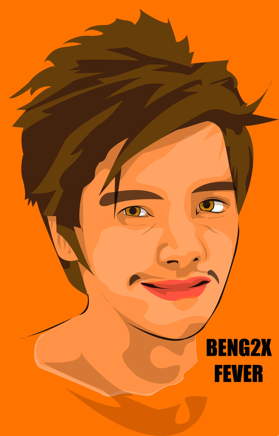 Vector Portrait of BengBeng
