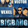 Big Bang Vector x Vexel mini Poster