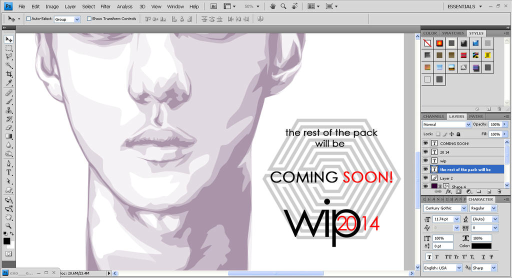 Coming Soon! WIP2014 by maddaluther