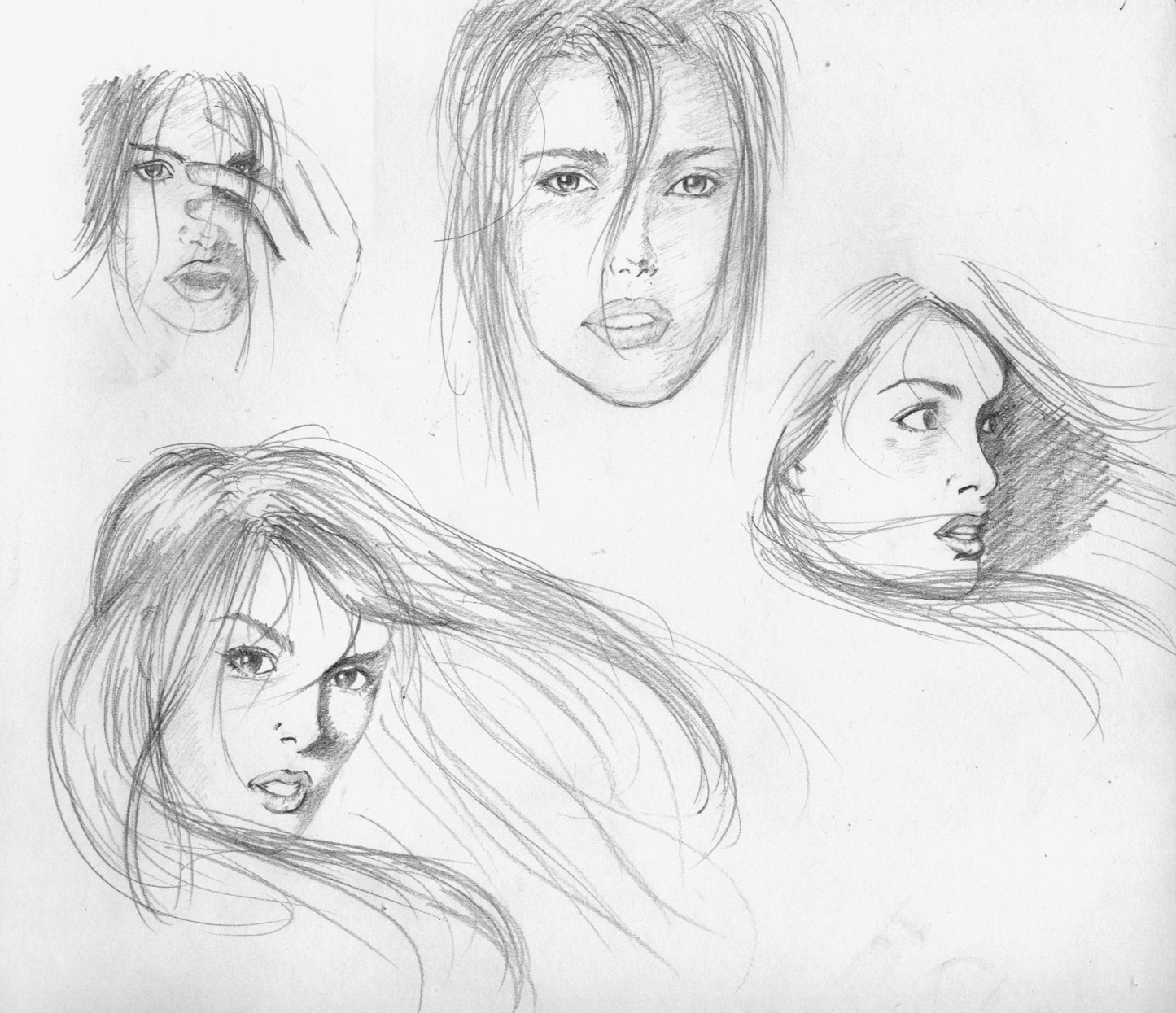 Character Design: face study