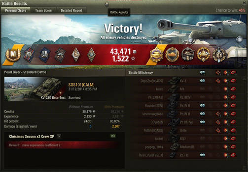 KV-220 Beta Test (8) EPIC BATTLE