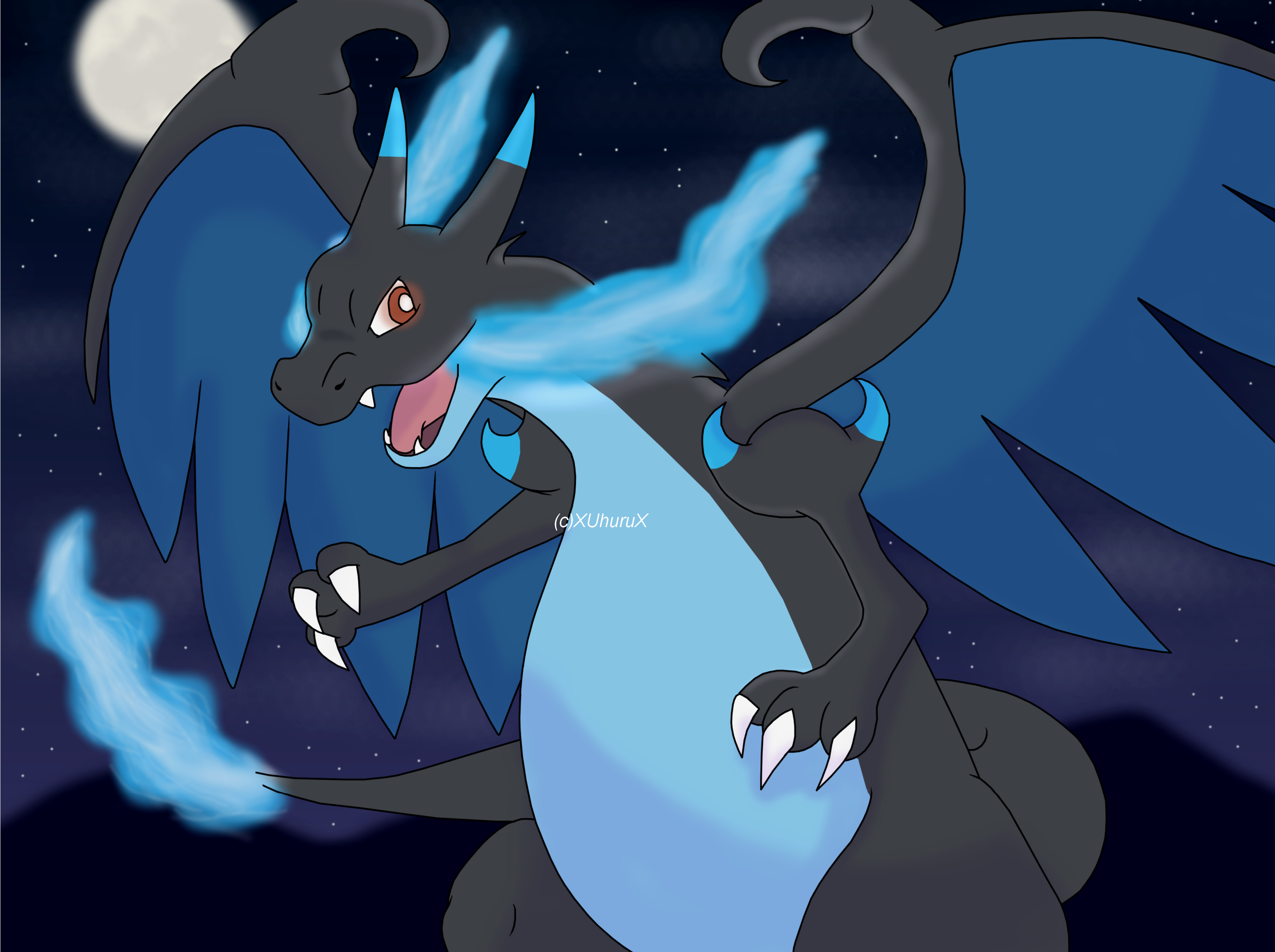 Pokemon X: Mega Charizard by Rueprez on DeviantArt