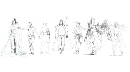 Character sketches