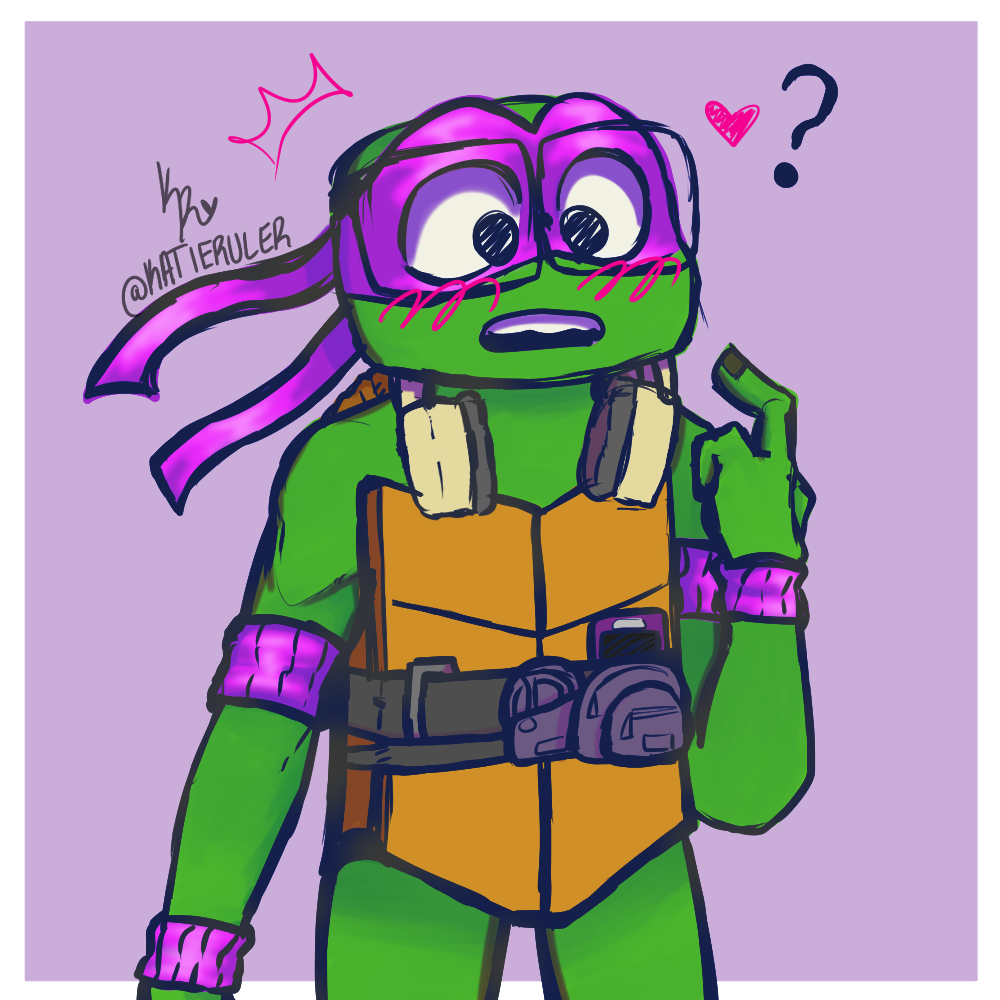 Mayhem Rottmnt Deviant Mutant Mayhem Donnie by TeRulerOfTeInternet on DeviantArt