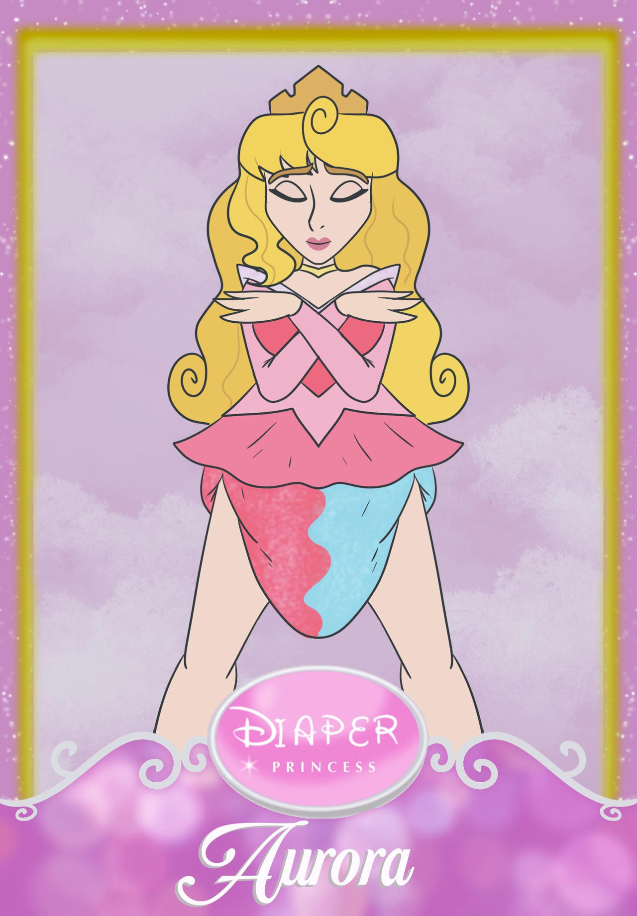 Daiper Inflation Diaper Princess Day 3: Aurora by BMAN44 on DeviantArt
