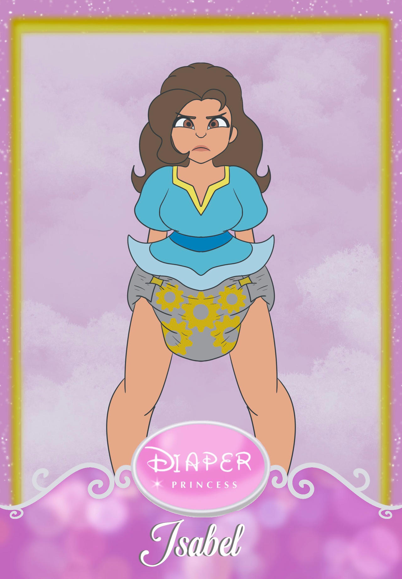 Daiper Inflation Diaper Princess Day 27: Isabel by BMAN44 on DeviantArt