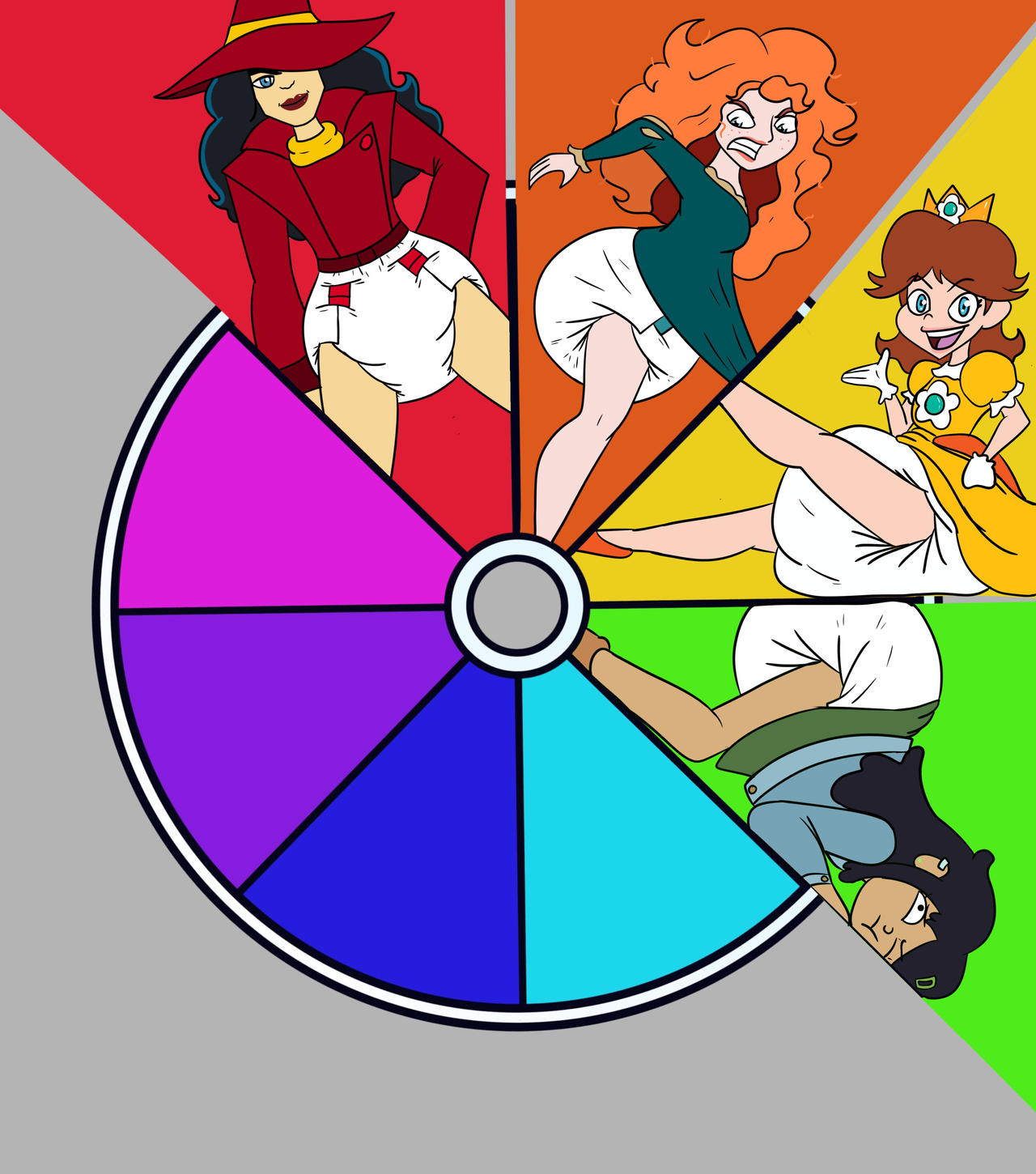 Deviantart Color Wheel Collab Color Wheel Challenge: Green by BMAN44 on DeviantArt
