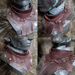 Full leather cowl