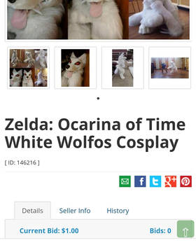 $1 Wolfos cosplay auction!