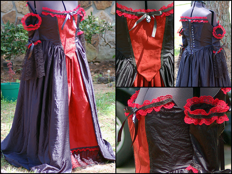 Gothic Prom Gown