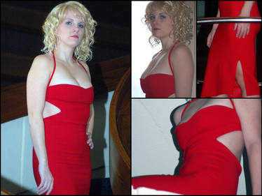 Cylon Six - Iconic Red Dress