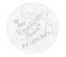 Ych Chibi 'Rejected? or Tsudere?' Open to reserve