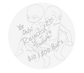 Ych Chibi 'Rejected? or Tsudere?' Open to reserve