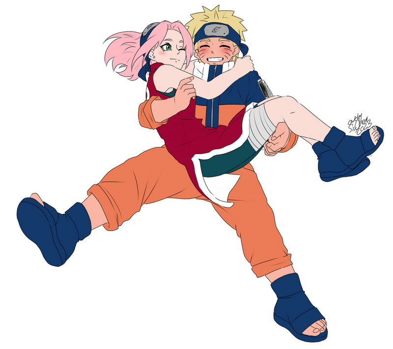 Genin NaruSaku by Sis-chan on DeviantArt