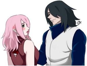 Sasuke and Sakura