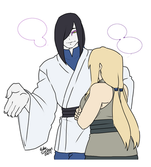 Orochimaru and Tsunade