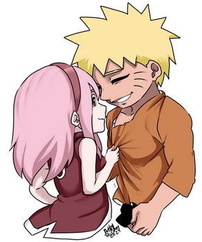 NaruSaku Chibi