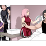 Sakura healing Itachi, still in progress