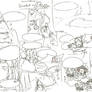 Roughdraft Zelda trip to lover pond in the past