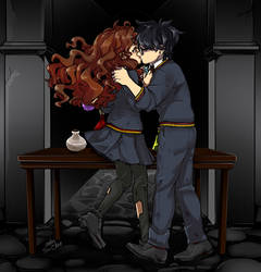 Com: a surprise parting kiss