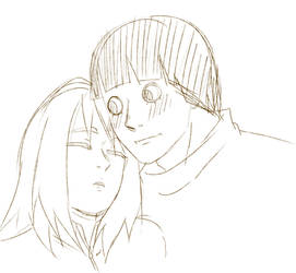 messy rock lee sakura sketch