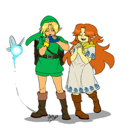Malon and Link