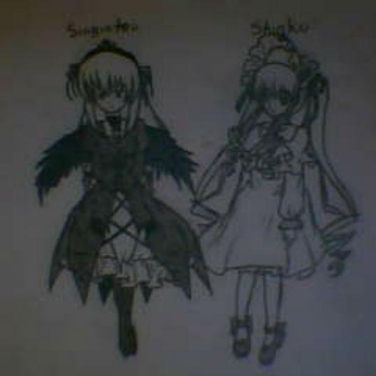 Suigintou and Shinku