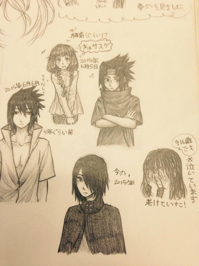 Sasuke Age Progression