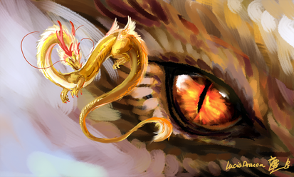 Speed painting gaint dragons dream