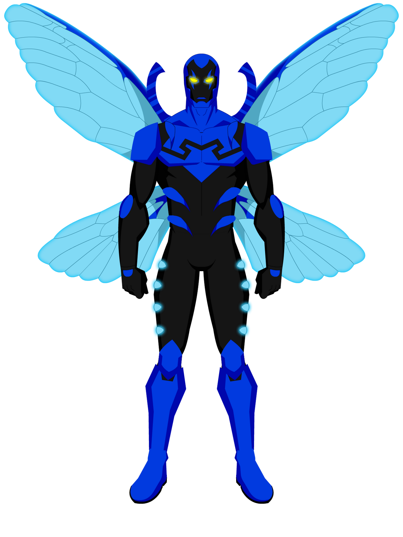 Blue Beetle by Traethedesigner on DeviantArt