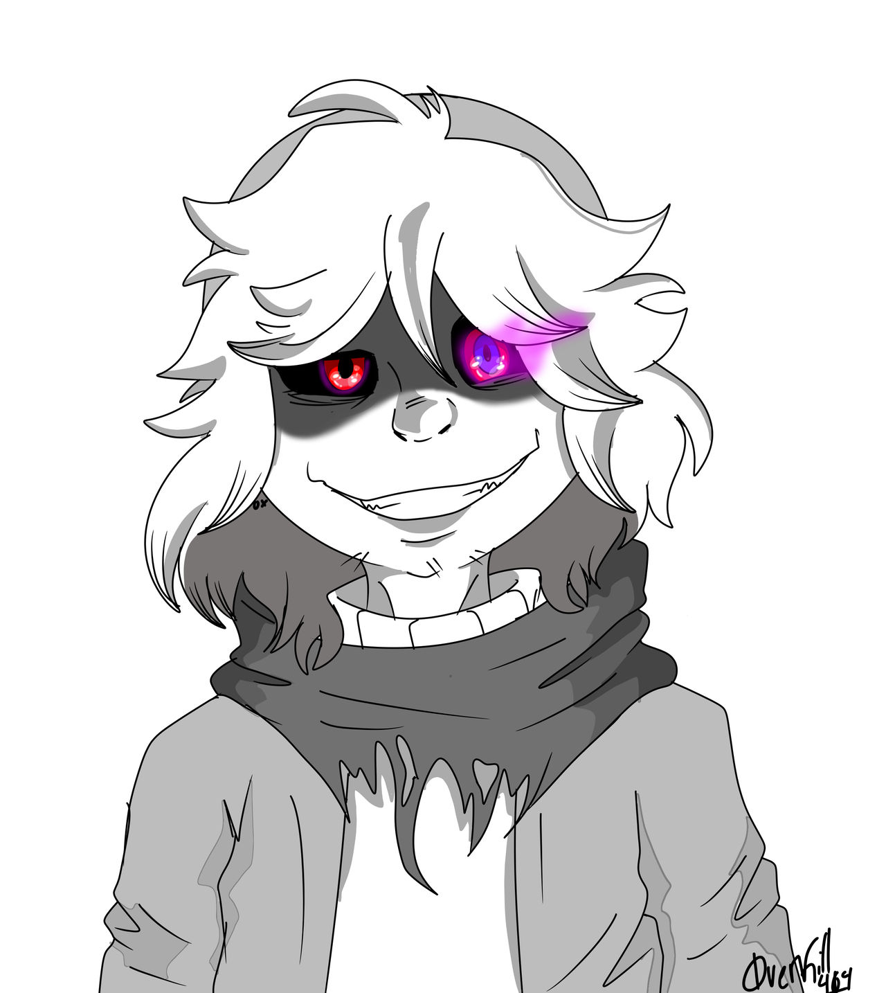 Dust sans by haky0verkill on DeviantArt