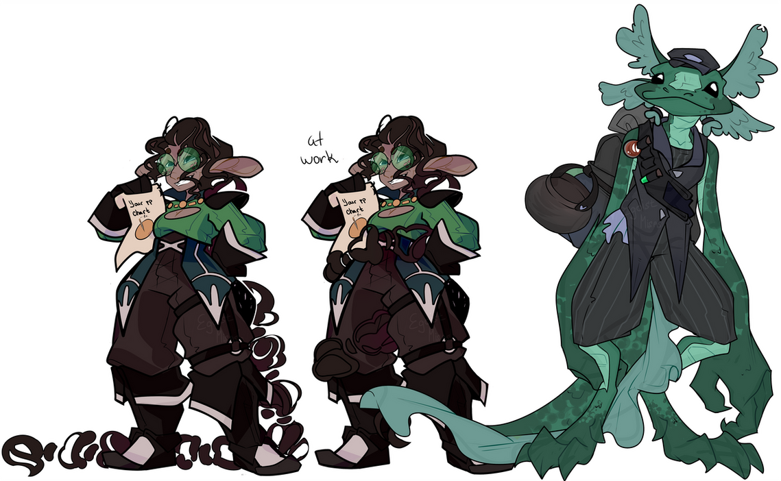 Charr Reference dnd charr by Misash on DeviantArt