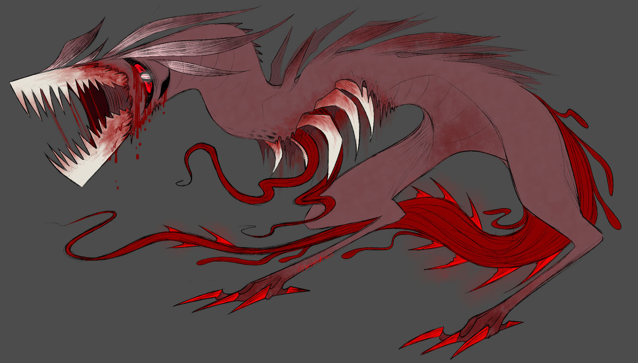 Corrupted Animals corrupted monster by XenosDraws on DeviantArt