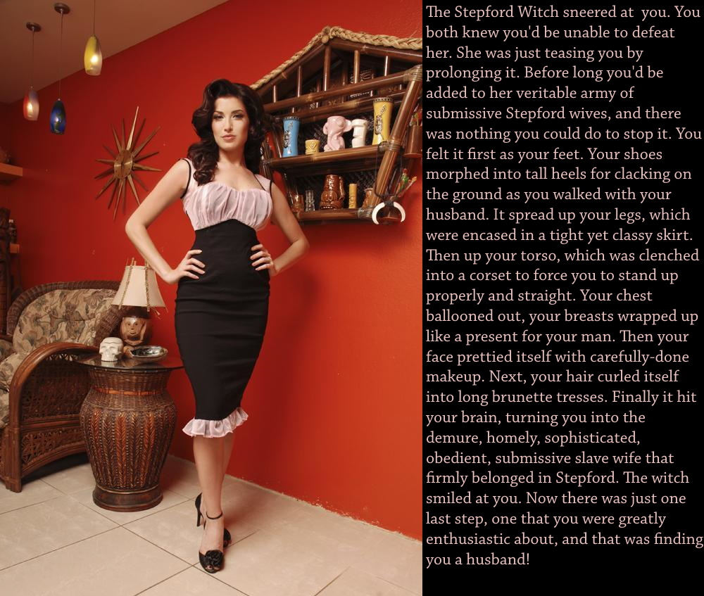 The Stepford Witch (Stepfordization Caption) by ourmonkeymasters on ...