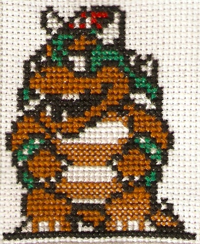 Bowser Cross Stitch