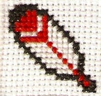 Feather Cross Stitch