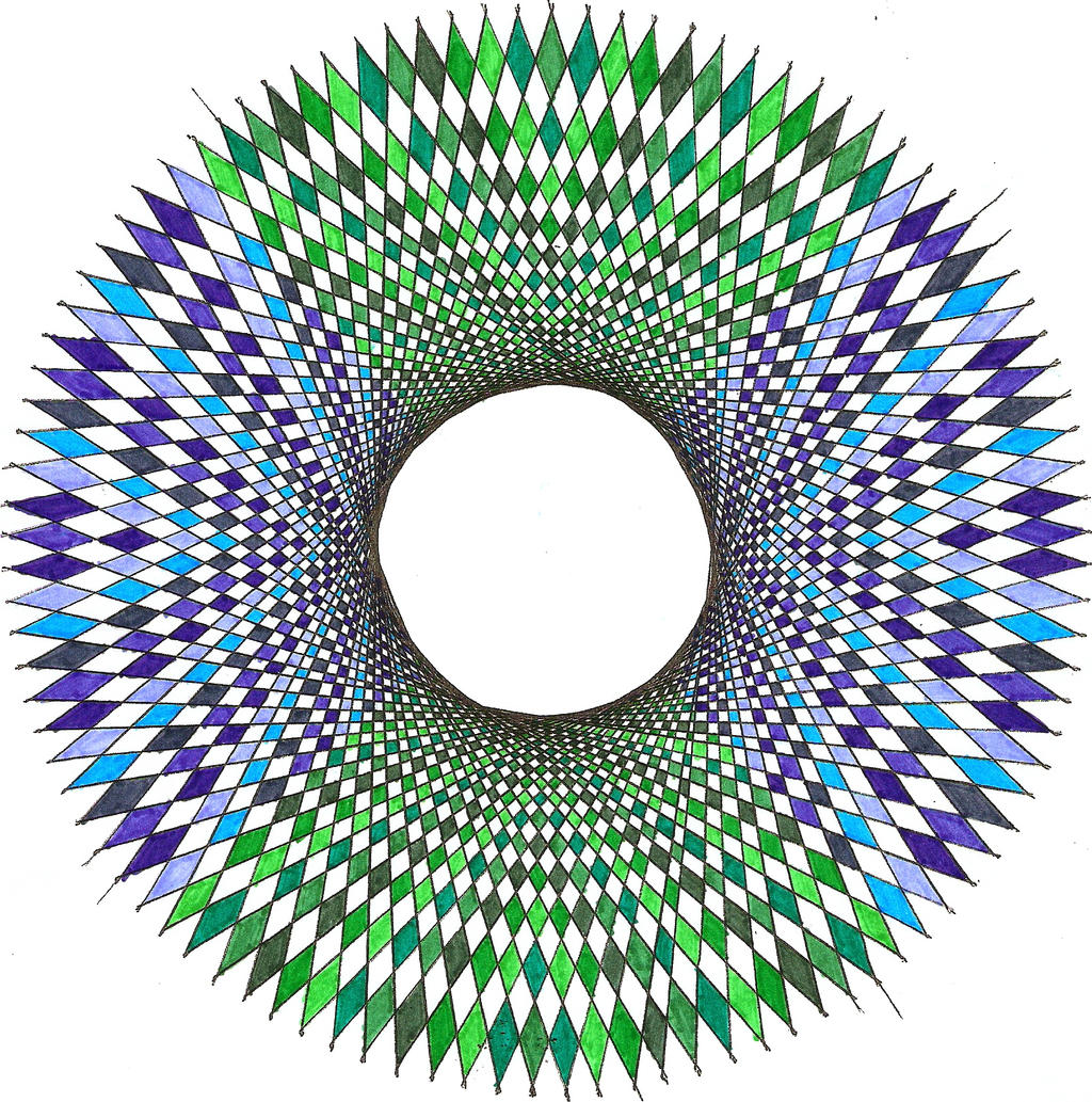 Round Spirograph 7-3