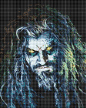 Rob Zombie Cross Stitch Pattern