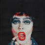 Frank N Furter Completed Cross Stitch