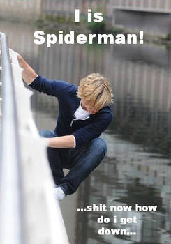 I is Spiderman!