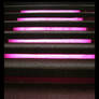 Pink Lighting Stairs