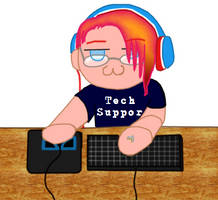 Tech support chibi