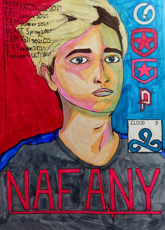 NAFANY CSGO portrait by DenNikoDorian on DeviantArt