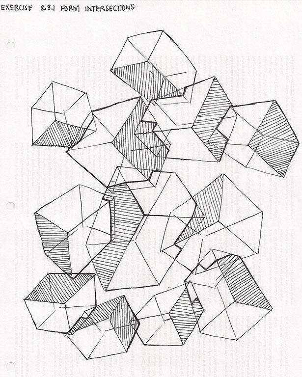 Form Intersections - 1 by Graczielle on DeviantArt
