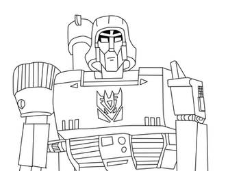 Megatron (G1) Sketch (Digital version)