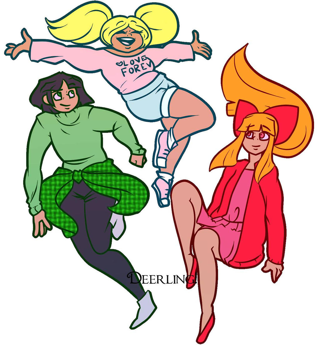 Powerpoff Deviantart POWERPUFF!! by PettyDeerArt on DeviantArt