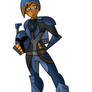 Sabine Blue Armor