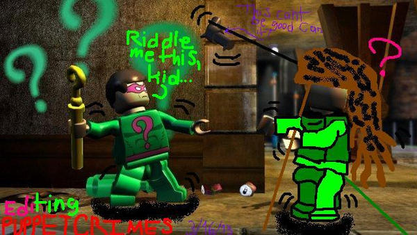 Lego Batman Riddler and Me MEETING